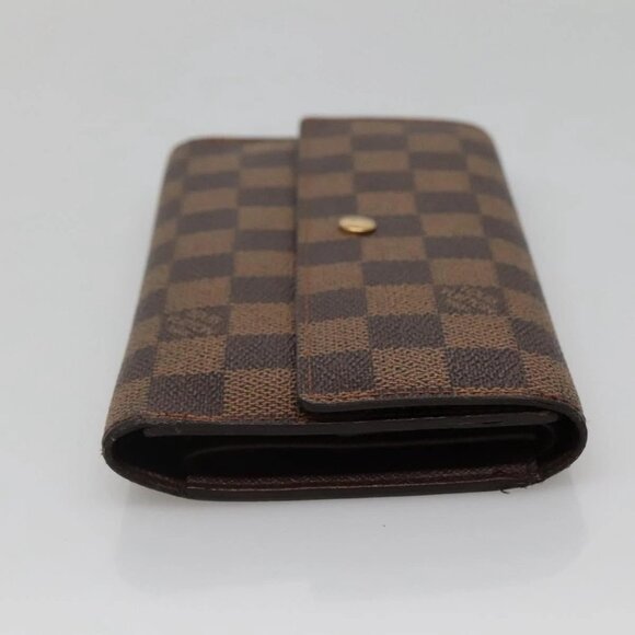 LOUIS VUITTON Damier Ebene Portefeuille International Wallet - Picture 5 of 15